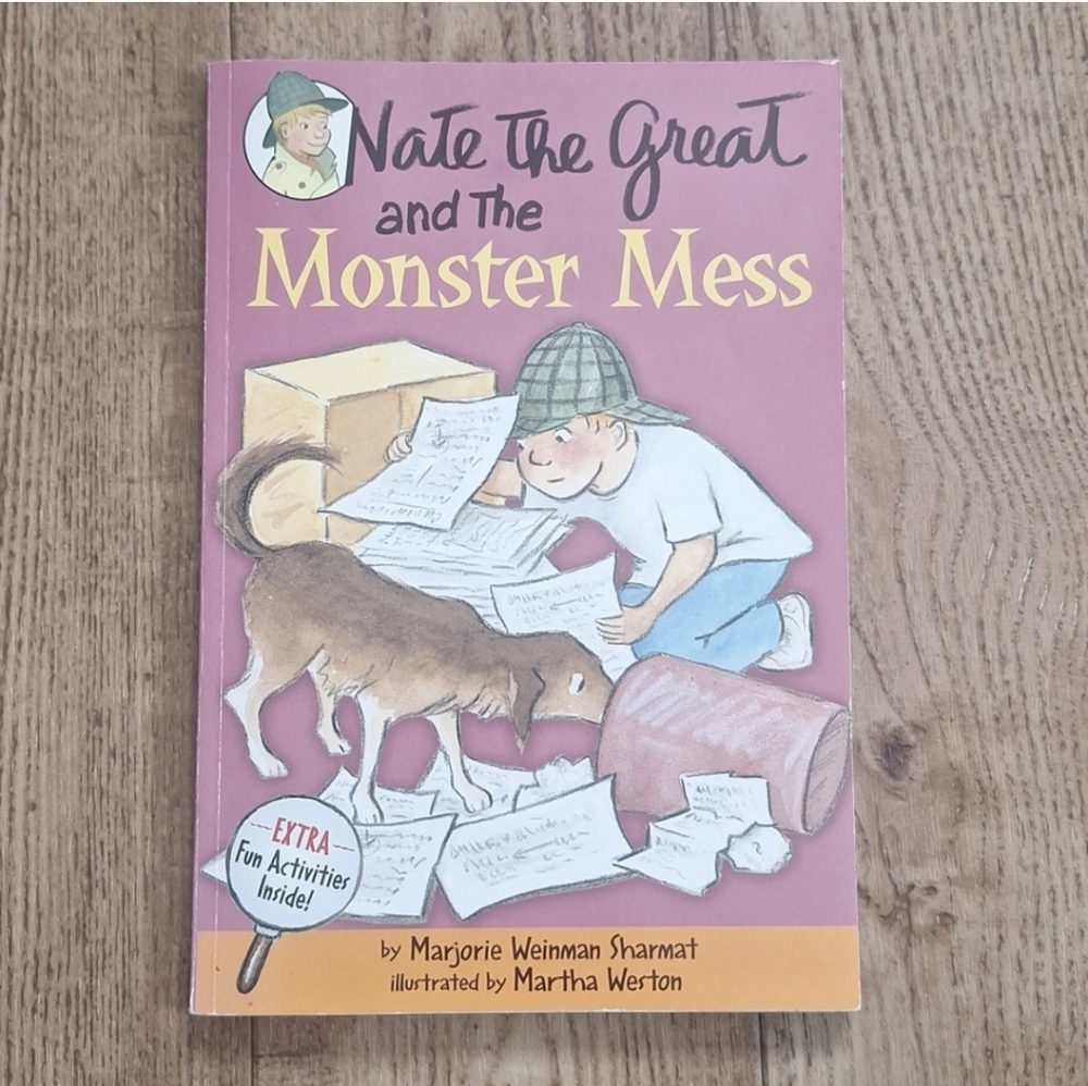 ✴️2 for $10✴️ Nate the Great and the Monster Mess Book
